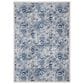 Safavieh Martha Stewart Floral 5"3" x 7"6" Cream and Blue Area Rug, , large