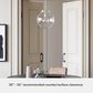 Hunter Sacha 1-Light Pendant in Brushed Nickel, , large