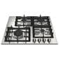 Fulgor Milano 400 Series 24" Gas Cooktop with 4 European Sealed Burners in Stainless Steel, , large