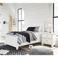 Ashley Fortman 4-Piece Twin Bedroom Set in White, , large