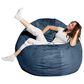 Jaxx 6" Cocoon Large Bean Bag Chair in Navy, , large