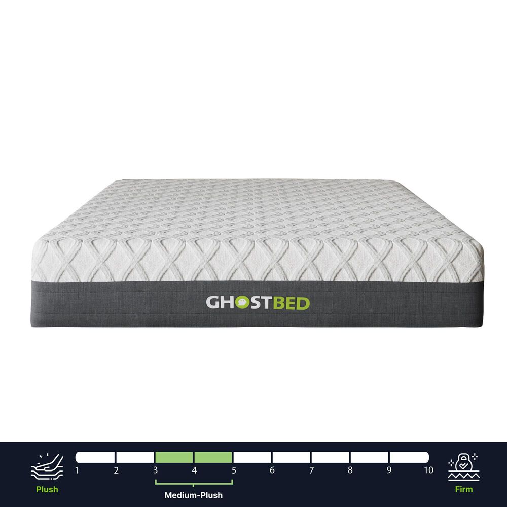 Hearth and Haven GhostBed 14&quot; Memory Foam King Mattress, , large