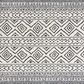 Safavieh Tulum TUL267 5"3" x 7"6" Ivory and Black Area Rug, , large