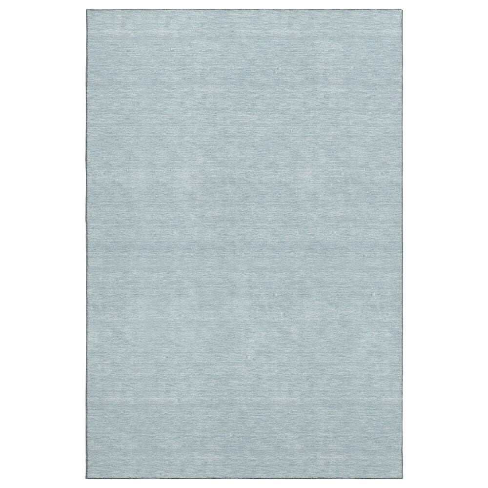 Dalyn Rug Company Soft Essentials Solid Sky 8" x 10" Area Rug, , large