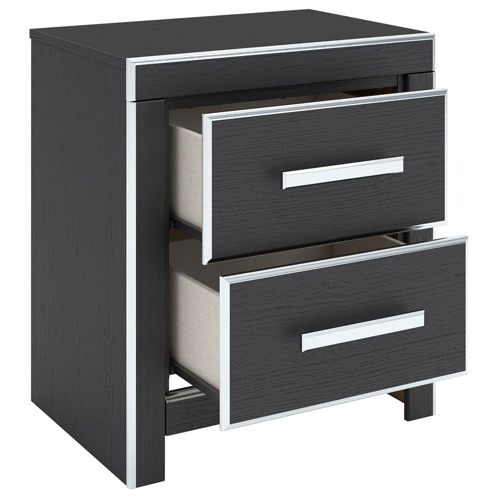 Ashley Zuraleus 4-Piece King Upholstered Platform Bedroom Set in Matte Black, , large