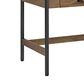 Hawthorne Furniture Norcross 60" Writing Desk in Hickory and Black, , large