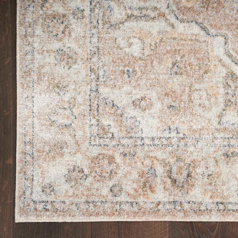Nourison Astra Machine Washable 7&#39;10&quot; x 10&#39; Beige Area Rug, , large