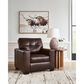 Ashley Santorine Accent Chair in Dark Brown, , large