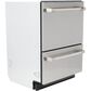 Cafe 24" Double Drawer Dishwasher in Stainless Steel, , large