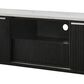 Crown Mark Britany 79" TV Stand in Black, , large