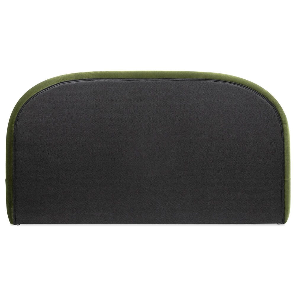 Jennifer Taylor Home Archie Puffy Grounded Queen Upholstered Platform Bed in Olive Green, , large