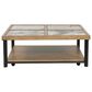 Ashley Montia Cocktail Table in Black and Light Natural, , large