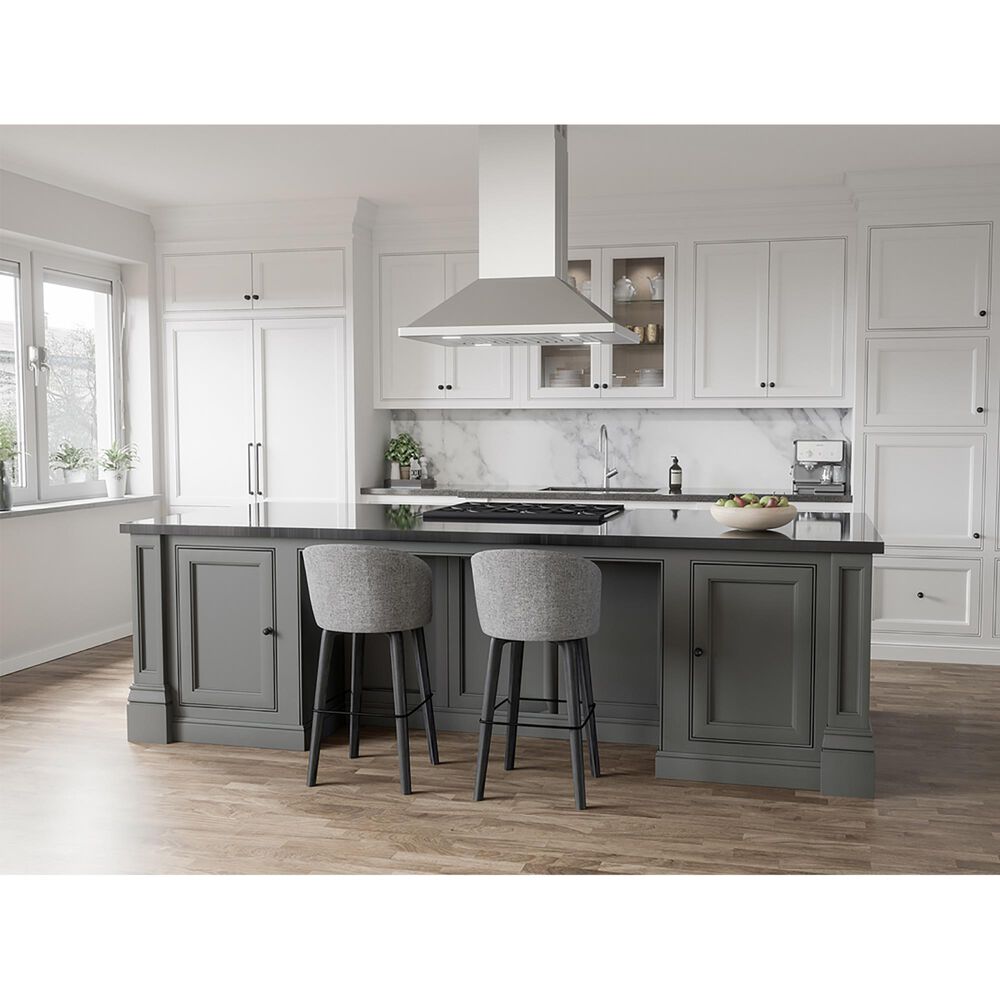 Zephyr Napoli 36" Island Range Hood in Stainless Steel, , large