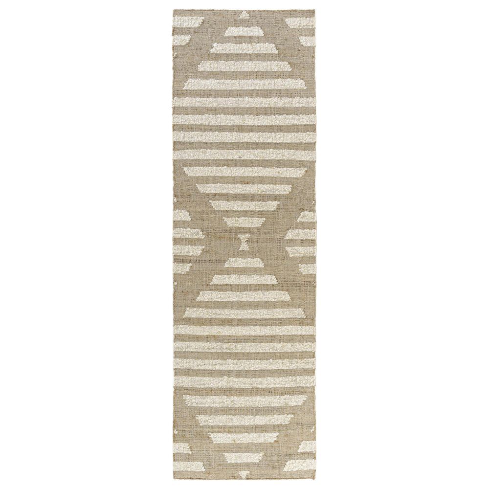 L&R Resources Geoblend Southwestern 2"6" x 8" Natural and Ivory Runner, , large