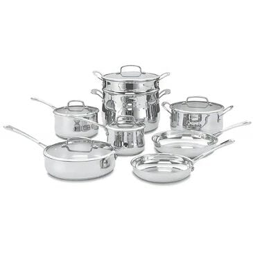 Cuisinart 13 Piece Stainless Steel Pan Set, , large