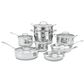 Cuisinart 13 Piece Stainless Steel Pan Set, , large