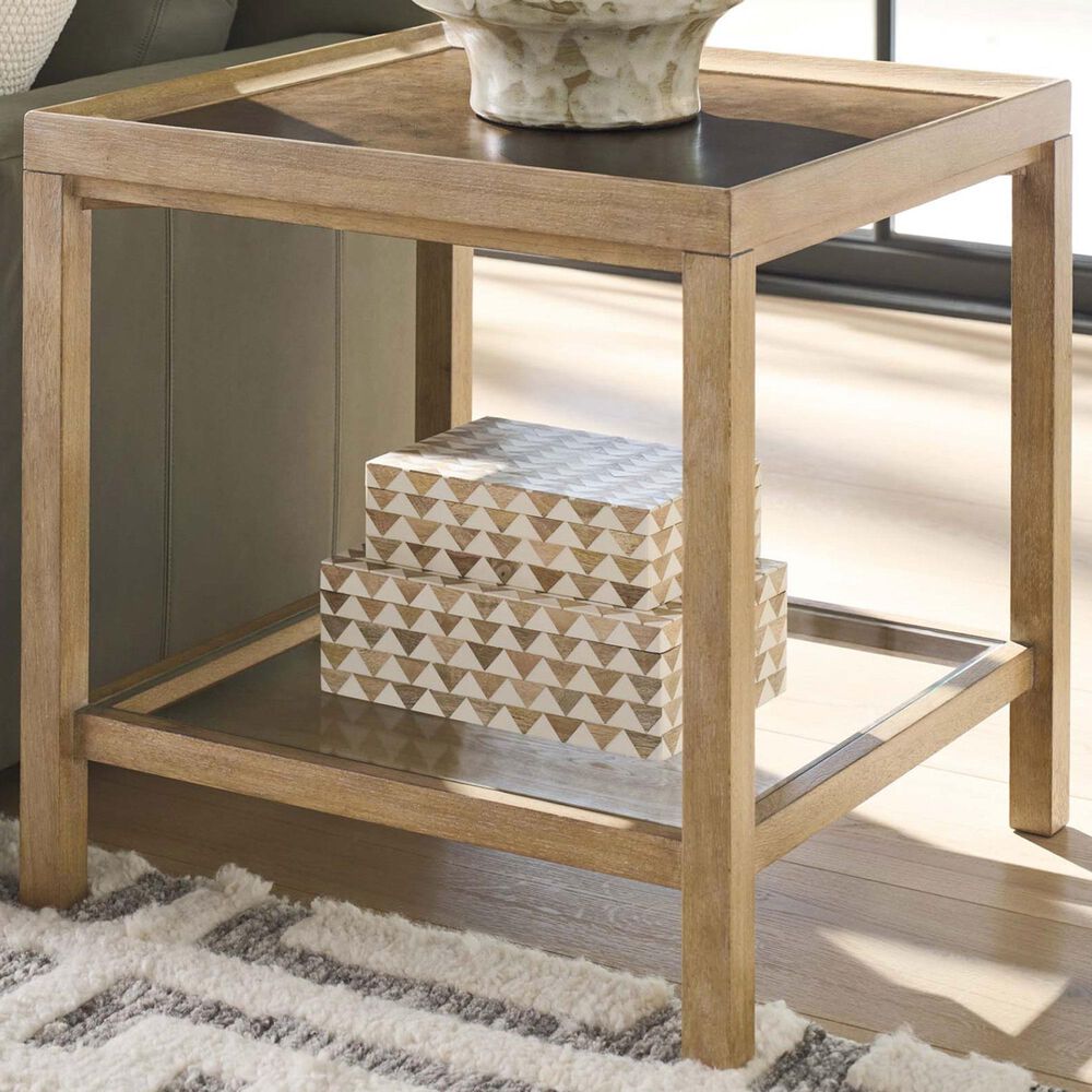 Lexington Home Brands Montecito Dutton Side Table in Chaparral, , large