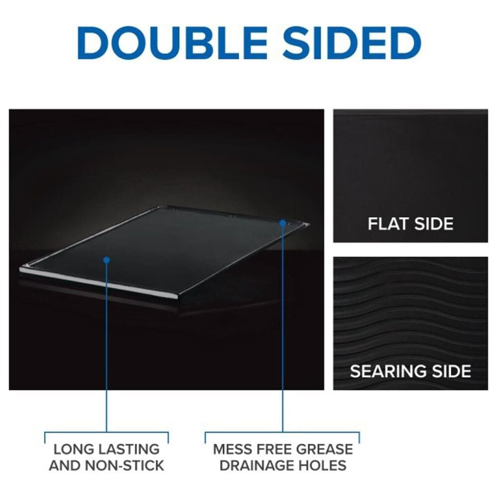 Napoleon Reversible Griddle for Pro 500 and Prestige 500 Grill Models in Black, , large