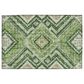 Dalyn Rug Company Portico PO5 Green 2"6" x 3"10" Area Rug, , large