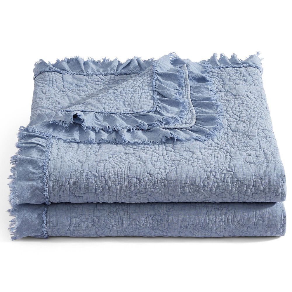 HiEnd Accents Sadie 3-Piece Queen Quilt Set in Bluebonnet, , large