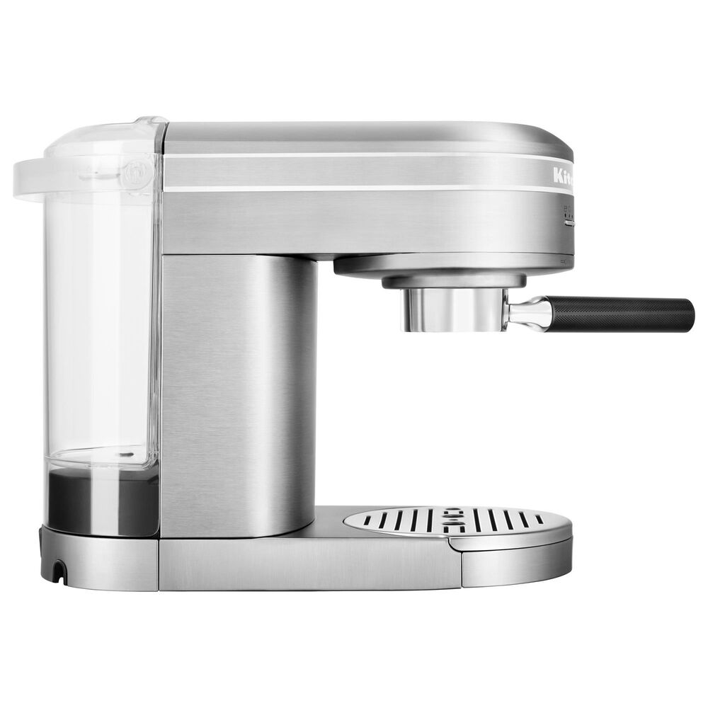 KitchenAid 47 Oz Semi-Automatic Espresso Machine in Brushed Stainless Steel, , large