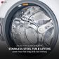 LG 5.0 Cu. Ft. Front Load Washer with TurboWash 360 in White, , large