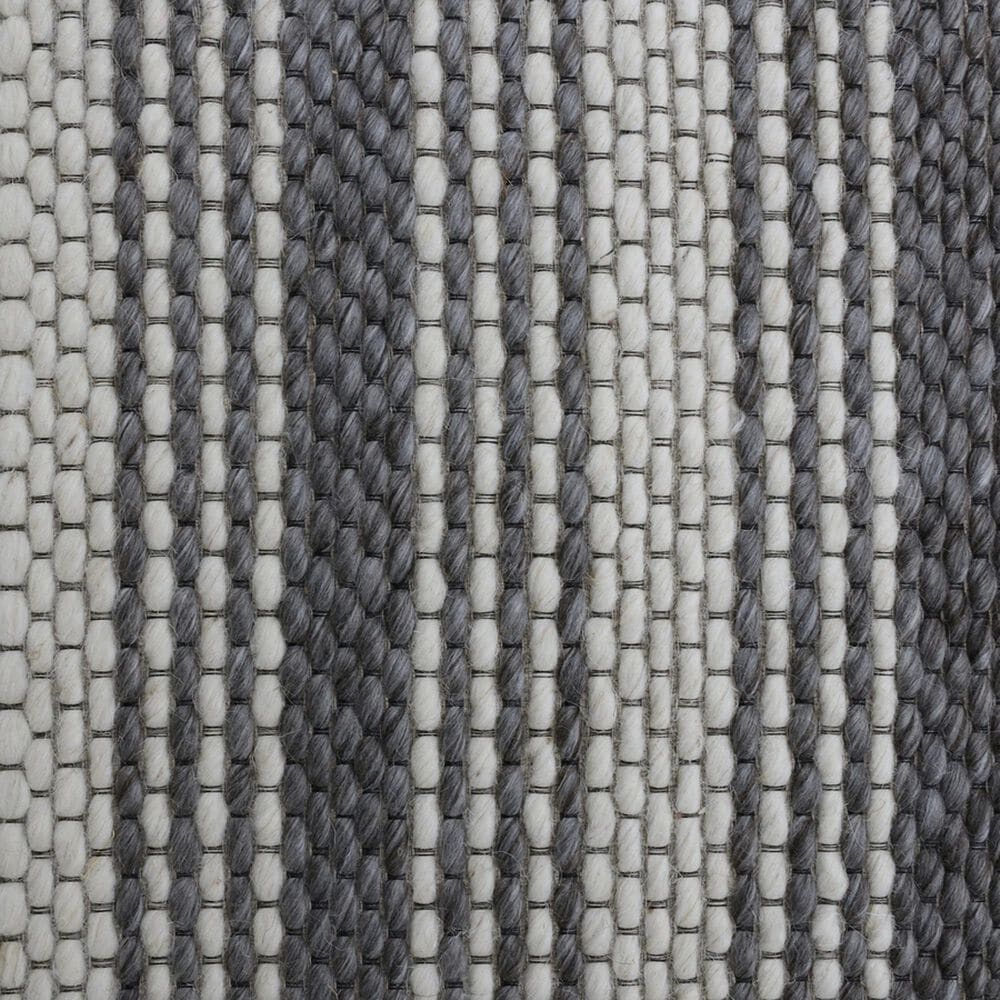 L&amp;R Resources Bergen 7&#39;9&quot; x 9&#39;9&quot; Dark Gray and Ivory Area Rug, , large