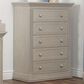 Sorelle Providence 5 Drawer Chest in Heritage Fog, , large