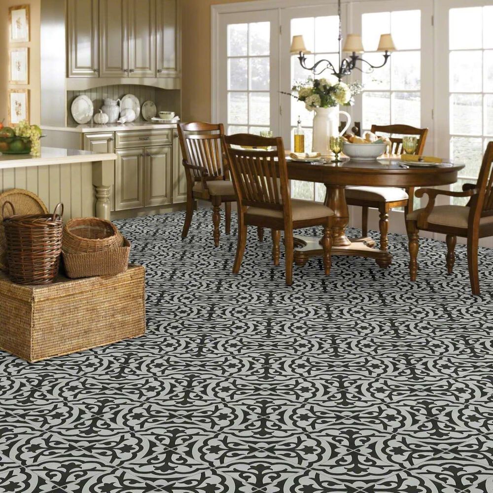 Shaw Revival Catalina Onyx 8&quot; x 8&quot; Porcelain Tile, , large