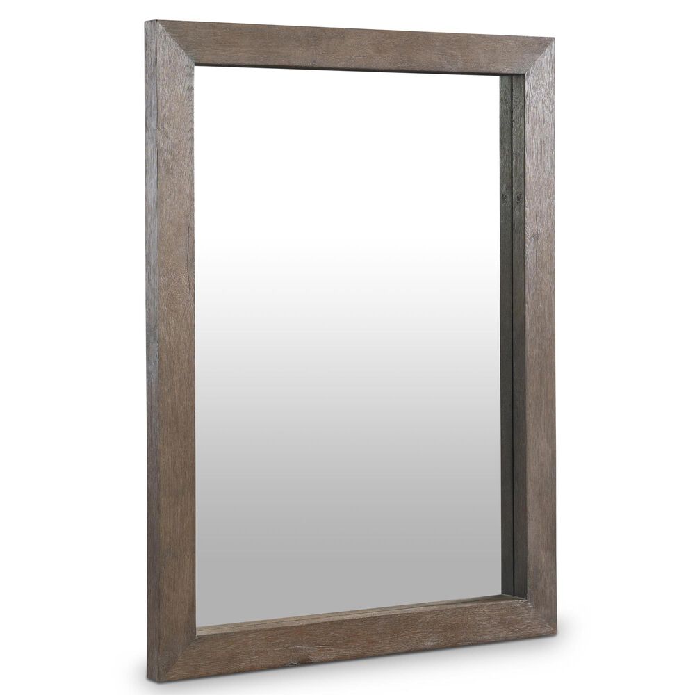 Bernhardt Outline Dresser and Mirror in Warm Brown, , large