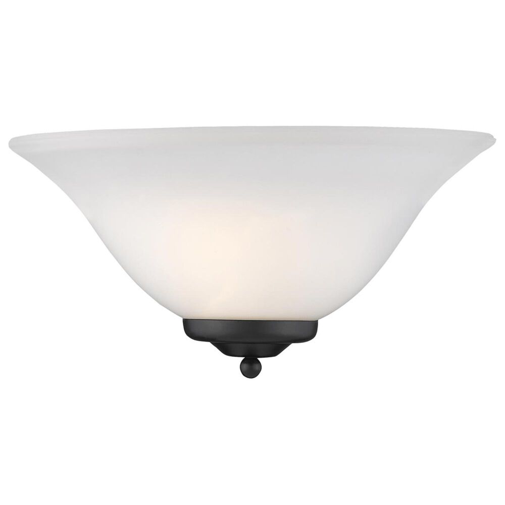 Golden Lighting Multi-Family 1-Light Wall Sconce in Black, , large