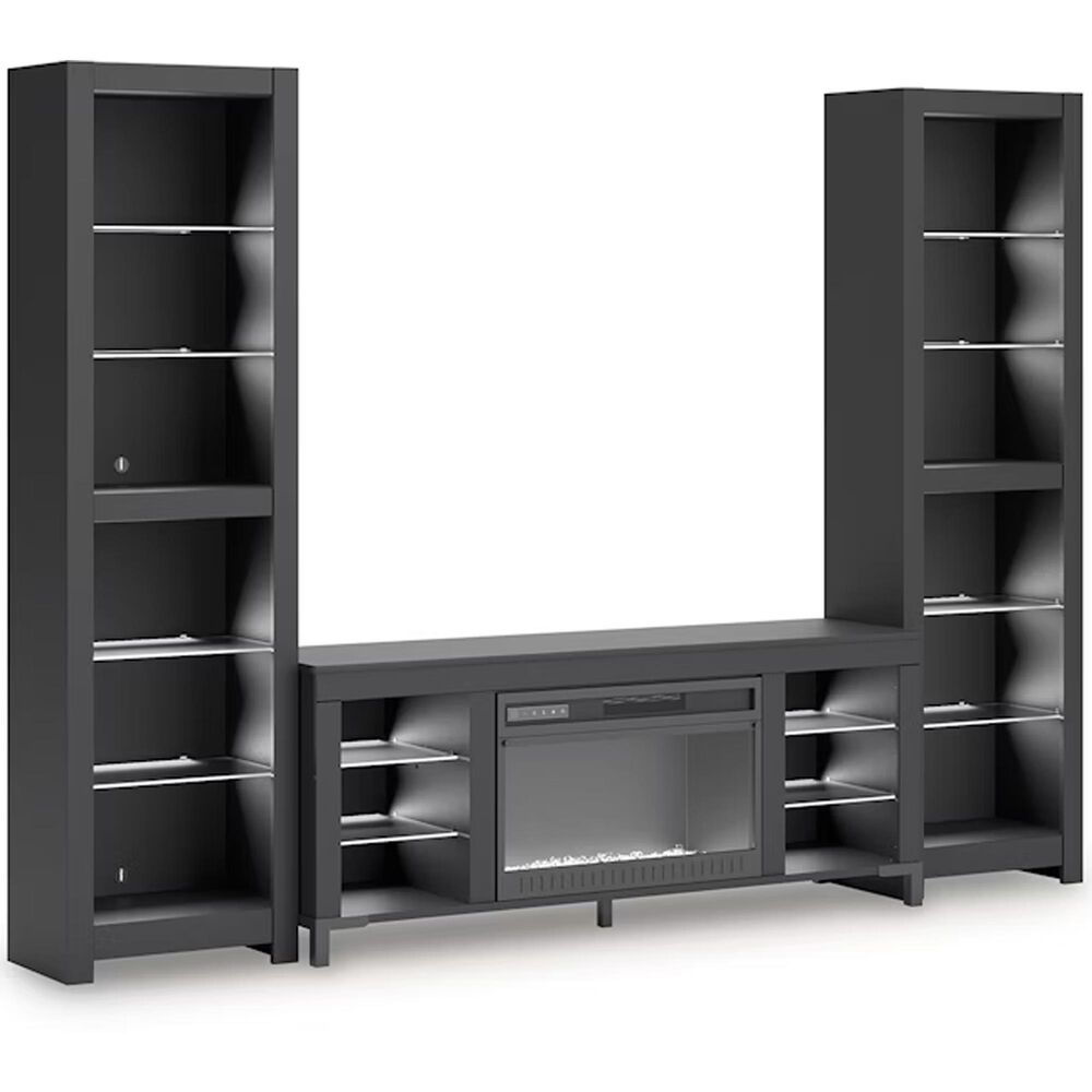Ashley Cayberry 3-Piece Entertainment Center with Electric Fireplace, , large