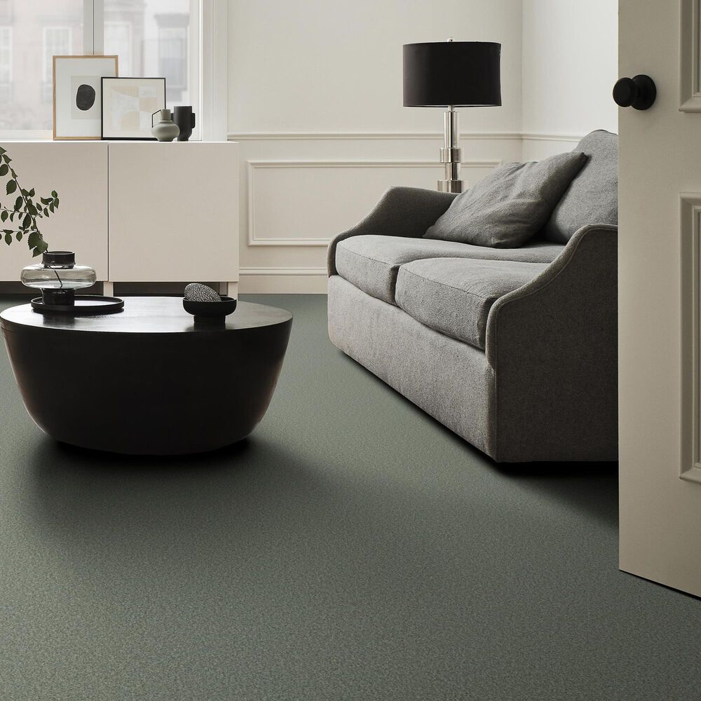 Shaw Tonal Comfort Blue Carpet in Meadow, , large
