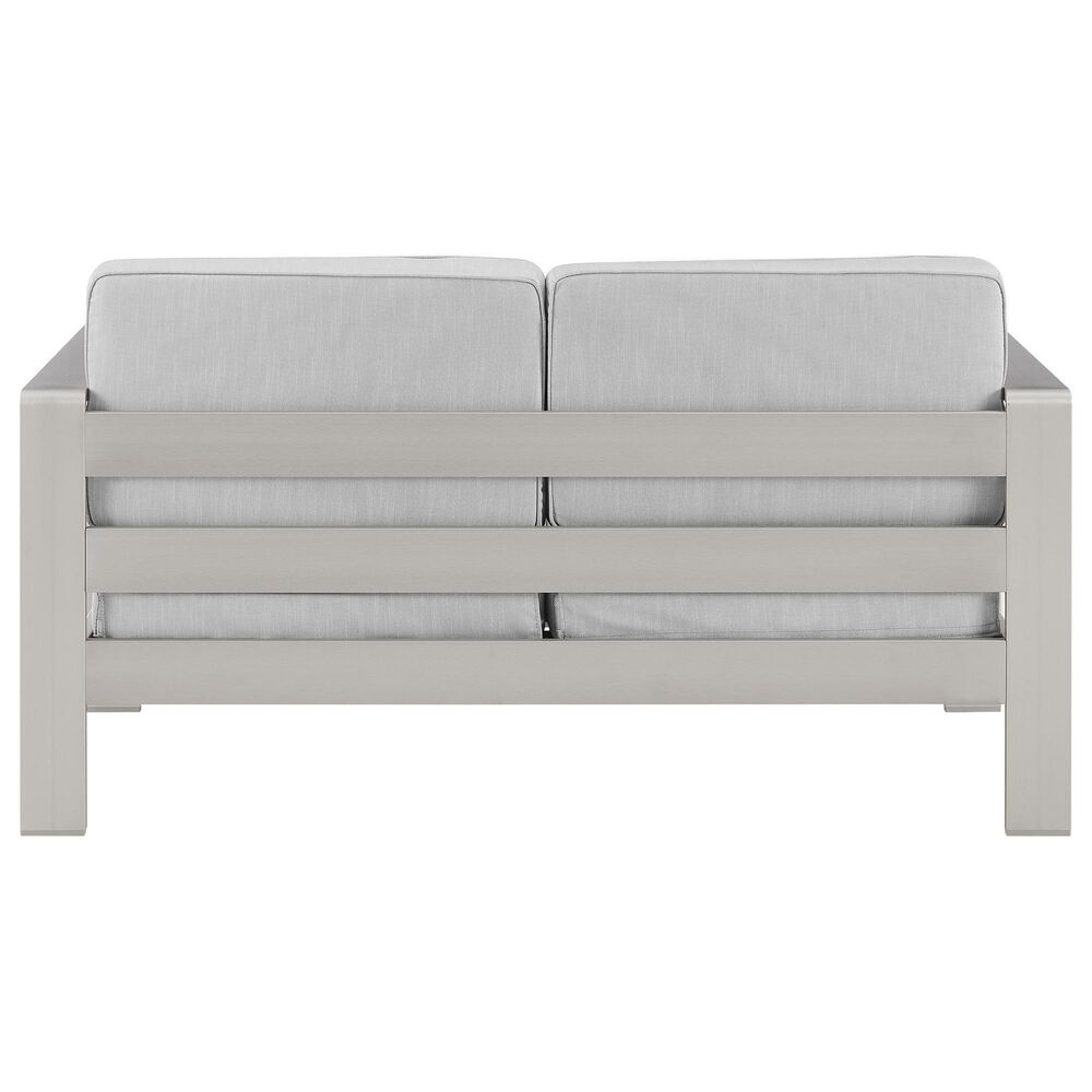 Linon Home Decor Karah 2-Seater Outdoor Sofa in Grey, , large