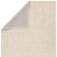 Jaipur Labyrinth Herculean 9" x 12" Feather Gray and Oyster Gray Area Rug, , large