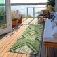 Dalyn Rug Company Portico PO5 Green 2"3" x 7"6" Runner, , large