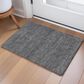 Dalyn Rug Company Soft Essentials Solid Graphite 1"8" x 2"6" Area Rug, , large