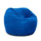 Jaxx 3" Round Bean Bag with Removable Cover in Blueberry, , large