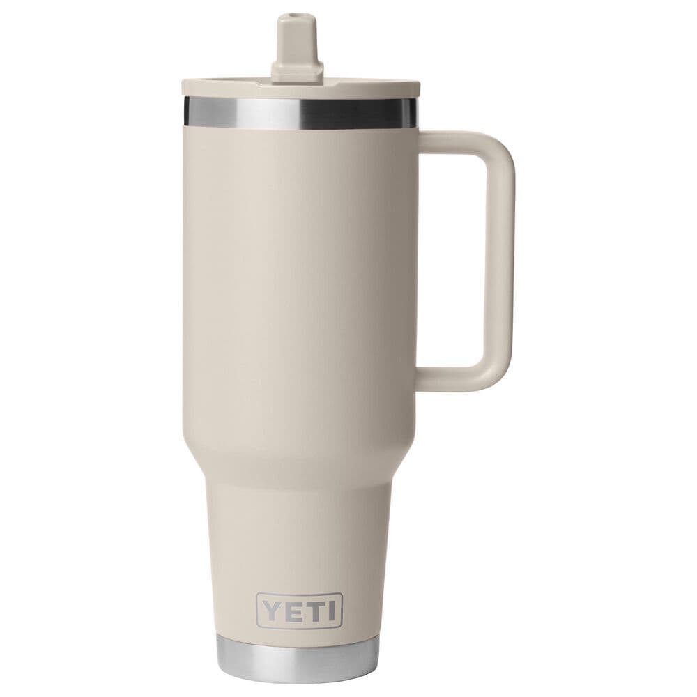 YETI Rambler 40 oz Travel Str Mug Cape Taupe, , large