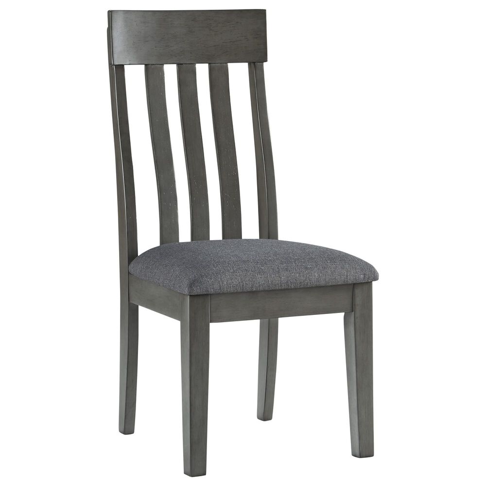 Ashley Hallanden 6-Piece Rectangular Dining Set in Antiqued Gray, , large