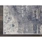 Nourison Rustic Textures RUS06 5"3" x 7"3" Grey and Beige Area Rug, , large
