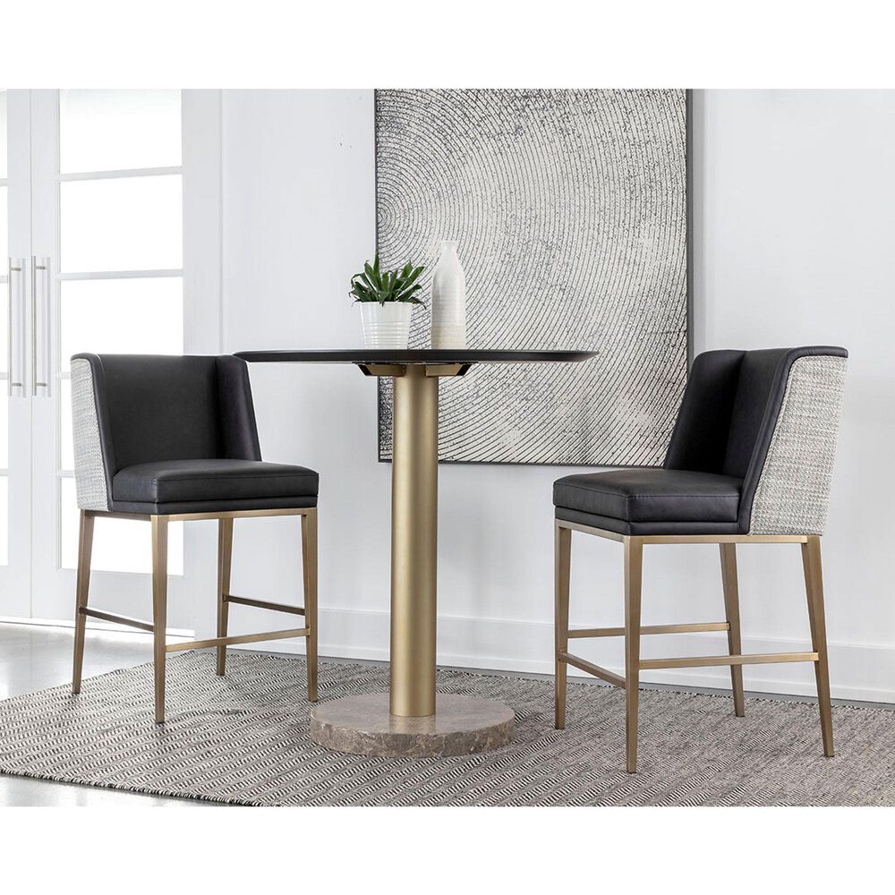 37B Joplin Counter Stool in Antique Brass, , large