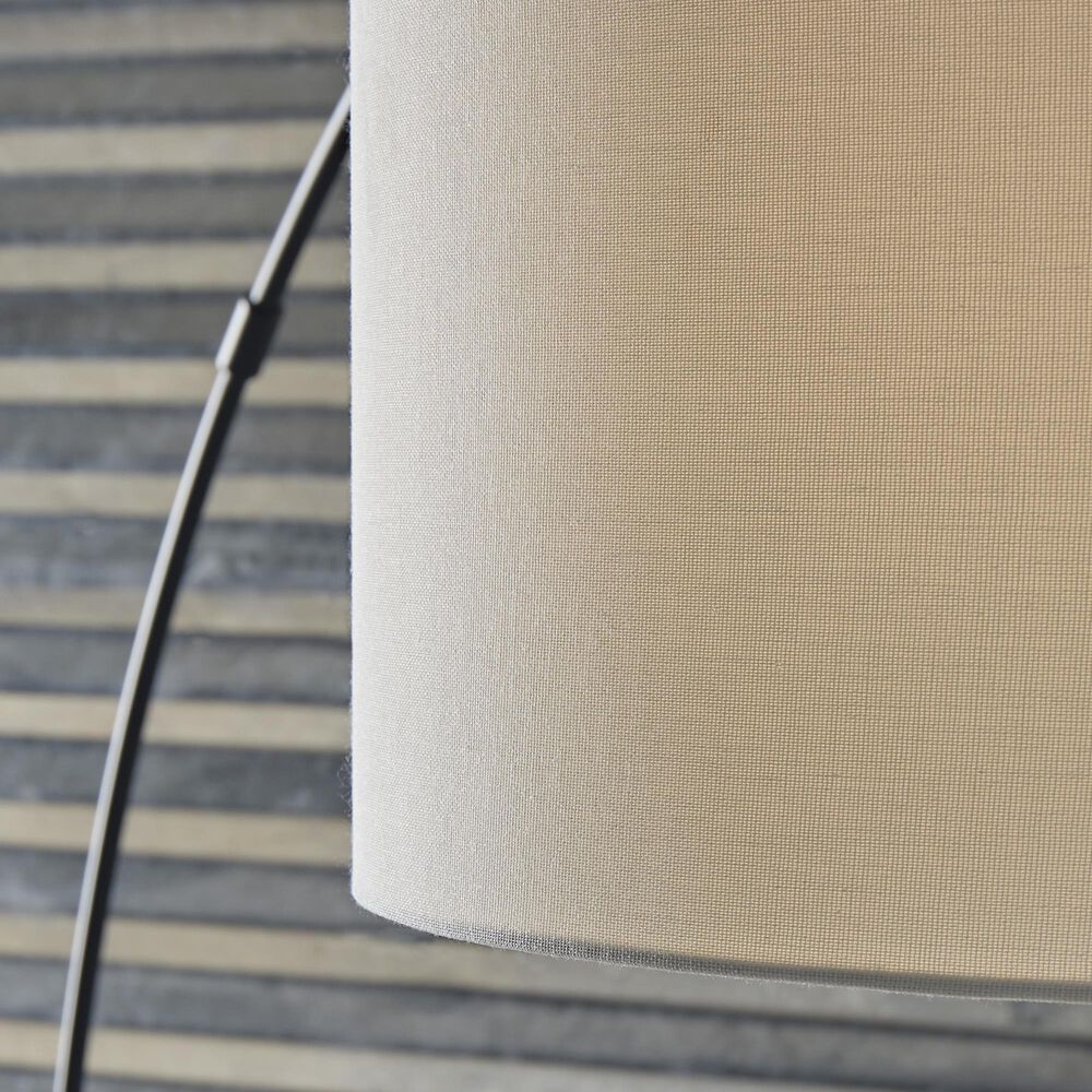 Ashley Veergate Arc Floor Lamp in Black, , large