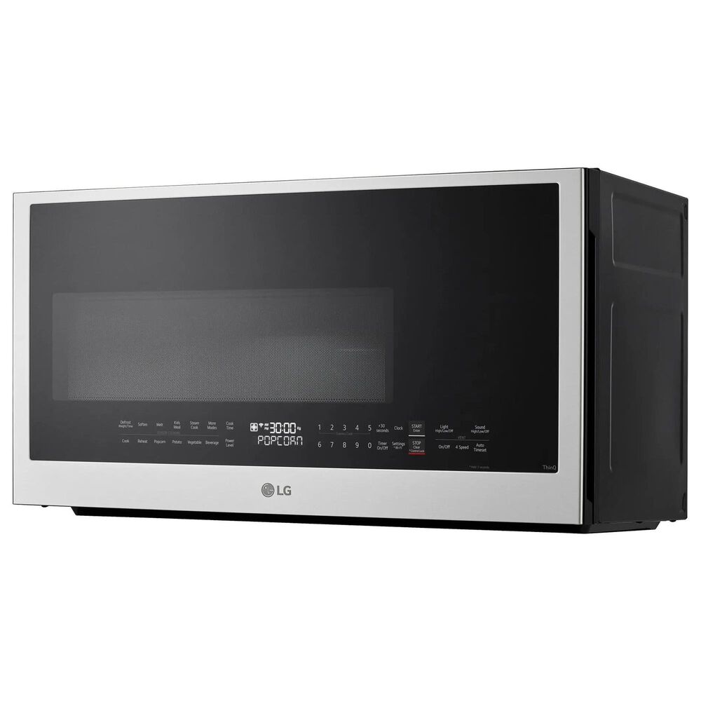 LG 2 Cu. Ft. Over-The-Range Microwave Oven in PrintProof Stainless Steel, , large