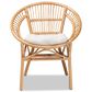 Baxton Studio Adrina Side Chair in Natural Brown, , large