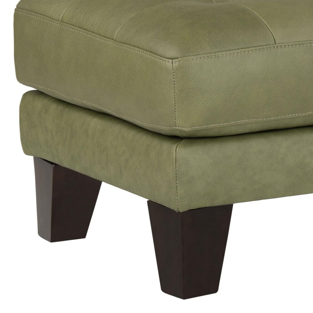 Italiano Furniture Cambria Vaughn Ottoman in Green Clover, , large