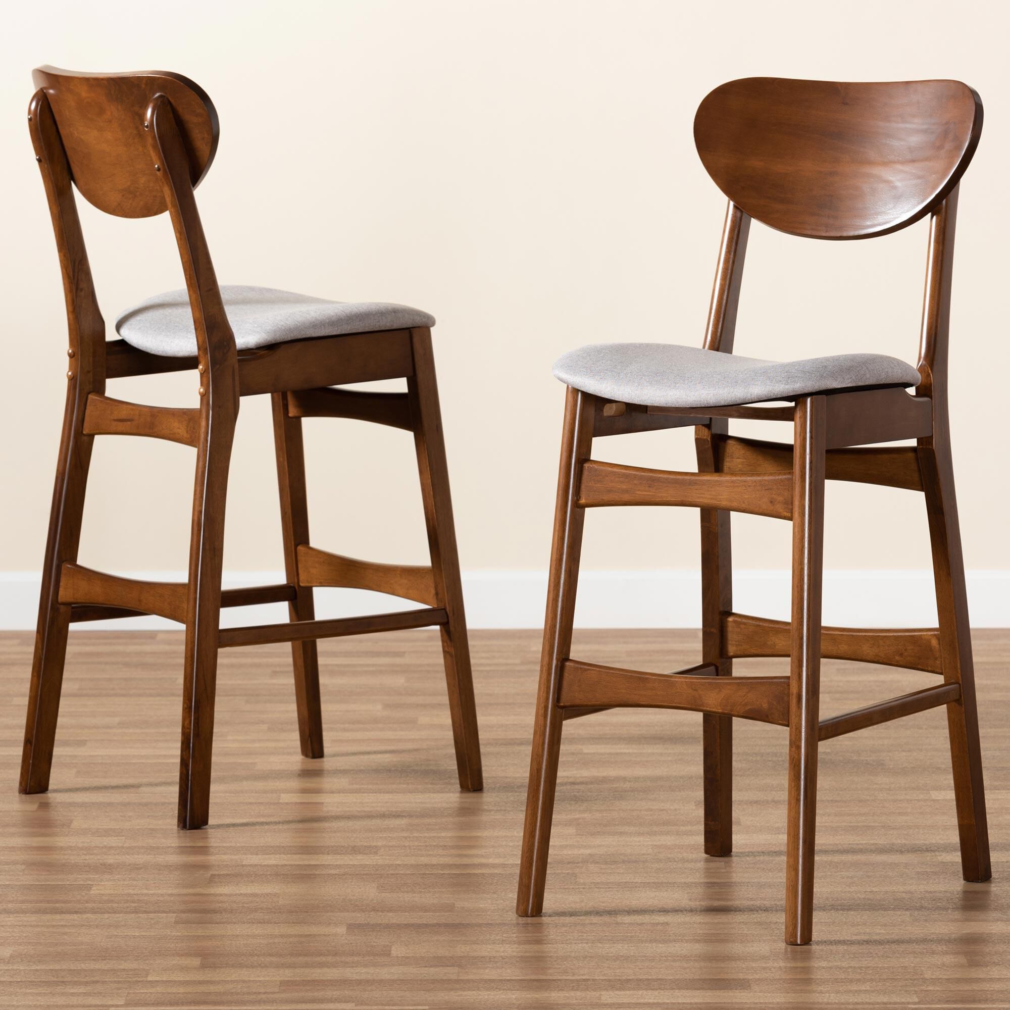 Baxton Studio Katya Bar Stool - Thumbnail 2