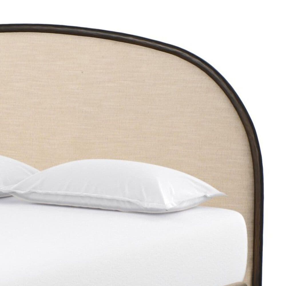 Four Hands Lamont Queen Platform Panel Bed in Savory Parchment, , large