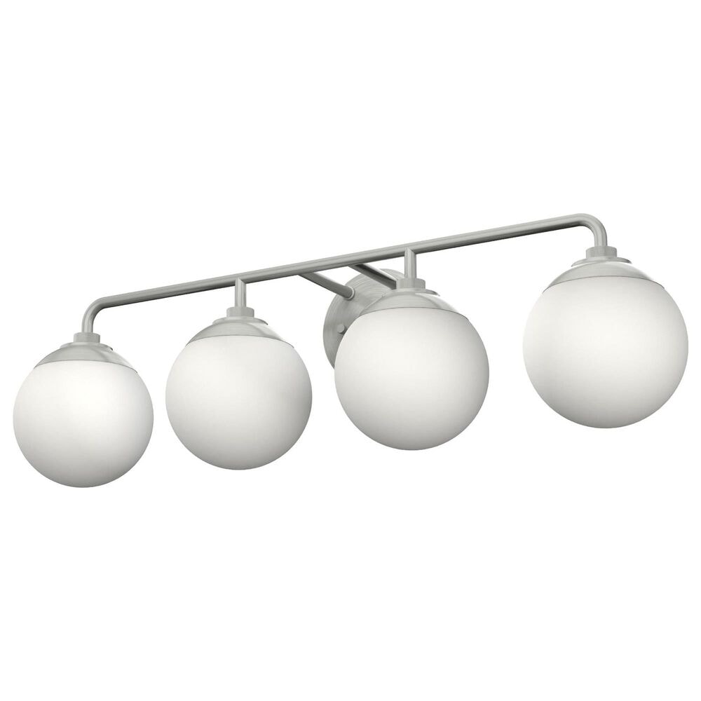 Hunter Hepburn 4-Light Vanity in Brushed Nickel, , large