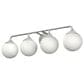 Hunter Hepburn 4-Light Vanity in Brushed Nickel, , large
